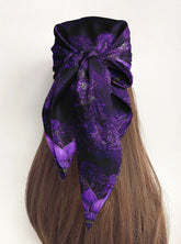 LAVENDARA SILK HEAD SCARF